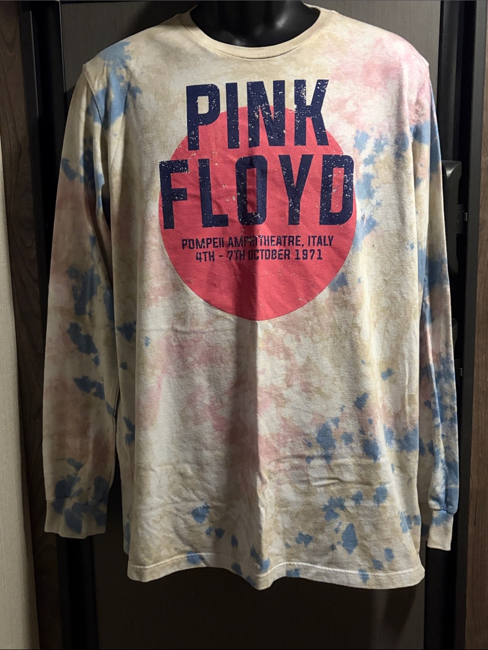 Pink Floyd 2022 Long Sleeve  Tie-Dye GUC